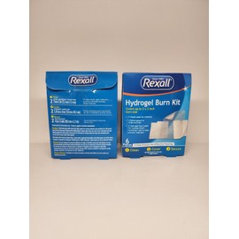 Rexall Hydrogel Burn Kit Compact for Home, Work, and Emergency Care