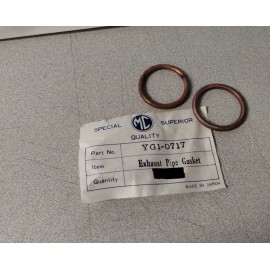 MC Brand NOS MC Brand Exhaust Pipe Gasket Fits: Yamaha YG-1 YG-D YGS-1 YG1-K YG10717 QTY2