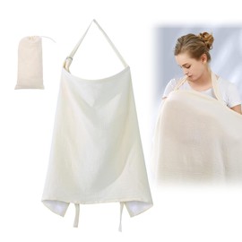 VorsiPro Nursing Cape, Nursing Cover, Nursing Care, Mama Cover, Nursing Scarf, Nursing Strap, Nursing Stall, Nursing Clothes, 360° Safe, Adjustable, Breathable, Multi-functional, Convenient for Going