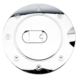 Restyling Factory Fuel Gas Door Cover for 97-03 Ford F150 / F250 Light Duty (Except Super Crew) / 99-07 Ford F250/350 Superduty / 00-05 Ford Excursion / 97-06 Ford Expedition 00 01 02 03 04 05 06 07