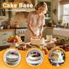 EUSOAR Cardboard Cake Boards, 25 Pack 12 Inch White Sturdy