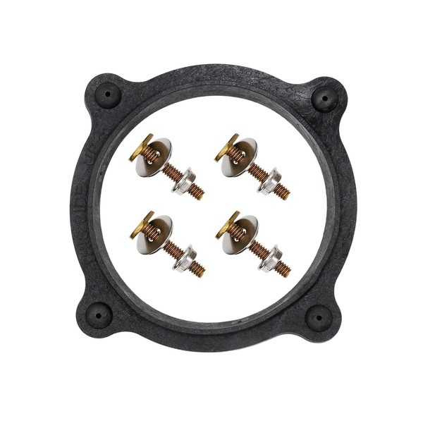 Laofudech 385310063 SE341549 RV Toilet Floor Flange Seal and Mounting