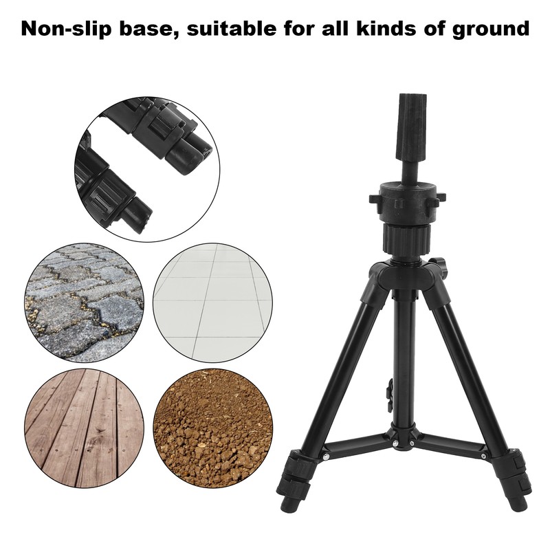 Tripod Wig Head Mold Holder Stand Bracket Aluminum Alloy False