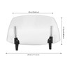 Motorcycle Adjustable Windscreen Universal Fit Wind Deflector for MT07 MT09