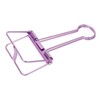 30Pcs Wire Binder Clips 2in Wide Hollow Out Strong Metal