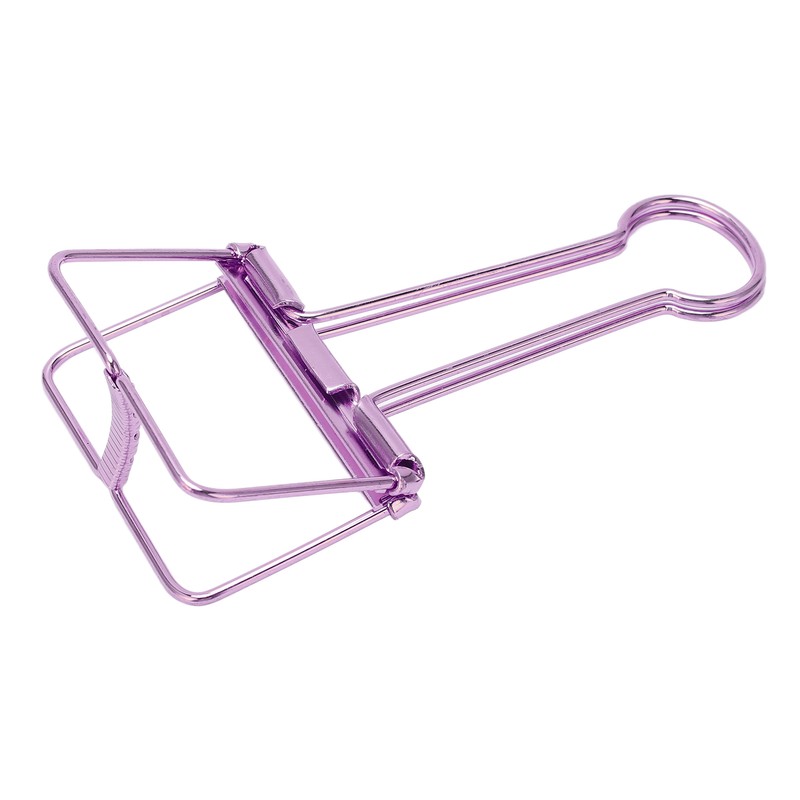 30Pcs Wire Binder Clips 2in Wide Hollow Out Strong Metal