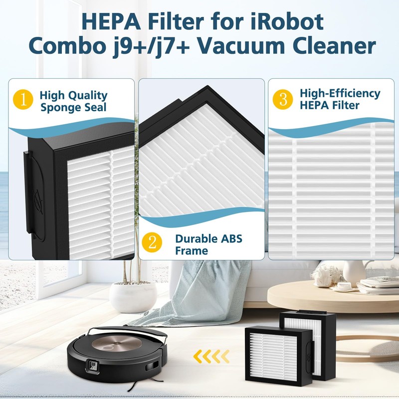 Combo 10 Max/ j9+/ j7+ HEPA Filters ONLY Compatible With