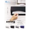 Elleair Swing Dispenser, White, Medium and Oval