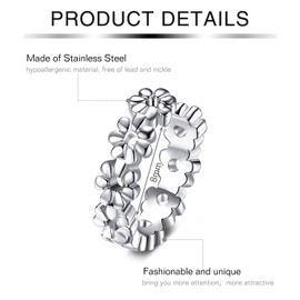 Incaton Ear Cuff Ear Cuff Ear Clips Women's Without Pierced Ears Non Piercing Clip on Cartilage Earrings for Men Women Ear Cuff for Women, Titanium metal alloy steel