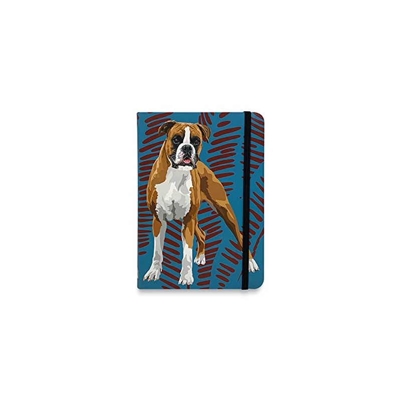 Boxer Flexible Pocket Notebook by Leslie Gerry - Memo Pad