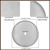 3 Pack 2.75inches Cafetiere Mesh Coffee Press Filter Mesh Replacement