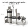 Rabbit Classic Bar Tool Set – 6-Piece Stainless Steel Cocktail