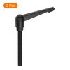 sourcing map 2Pcs M10 x 90mm Adjustable Knobs Handle Male