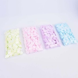 100Pcs Mini Portable Travel Soap Paper Sheets,Flower Shape Disposable Paper Soap Flakes, Cleaning Washing Hand Toiletry Paper Soap Sheets，Foot and Hand Care，Cleansers，Hand Wash (Green)