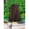 Garden Fountain Statue Protective Cover Silver Coated Oxford Cloth Waterproof