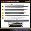 TOOLAN: File Set, File & Saw Set. metal file,metal files