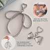 FDGGT 2 Pieces Beaded Butterfly Hanging Chains Cute Hanging Ornaments