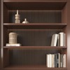 VaryPaper 15.7''x315'' Dark Brown Wood Stripes Peel and Stick Wallpaper