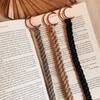 Mini Crescent Moon Bookmark | Gifts for Book Lovers, Readers - Color: Sage