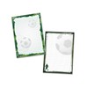 2 Motif Writing Pads Lined Writing Paper for Children School Football Tournament Ball Goal (1 Pad Light and 1 Pad Dark A4 with 25 Sheets each)