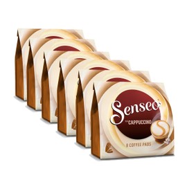 SENSEO Coffee Pods Type Cappuccino Senseopads 6 x 8 Drinks Pads Soft Pads