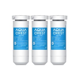 AQUACREST NSF Certified XWF Refrigerator Water Filter, Compatible with GE XWF, GE Refrigerator Models Starting with GBE21, GDE21, GDE25, GFE24, GFE26, GNE21, Pack of 3 (Packaging May Vary)