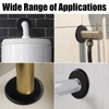 2pcs Wall Split Flange, Self-Adhesive Escutcheon Plate for Buckle 17mm