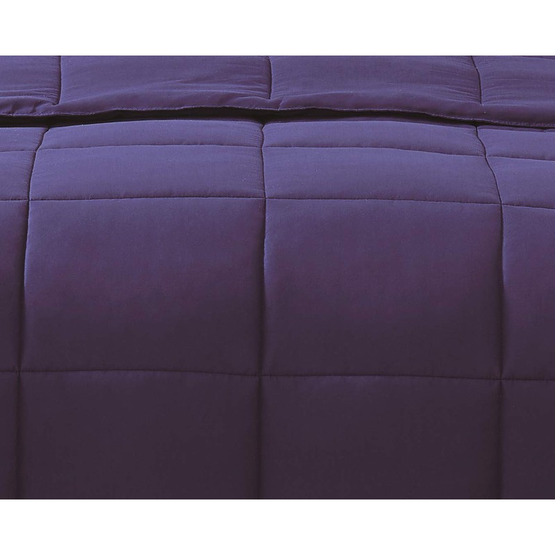 Truly Soft Everyday Reversible Comforter Set, Twin XL, Navy