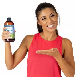 Nutrinoche Pure Crystalline Liquid Copper Supplement - 30 PPM - Colloidal Minera
