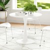 Soohow 31.5" Small Round Dining Table Seats Up to 2-4