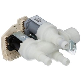 Kenekos - Solenoid Valve Triple 90° 11.5 mm Compatible with Miele Washing Machine 3/4 Inch Thread, Only for Devices with WPS Part No. 4035200, Privileg 00935379 Water Valve