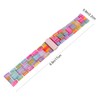 Gatuida Resin Watch Strap for Smart Watch Lightweight Sweat Resistant