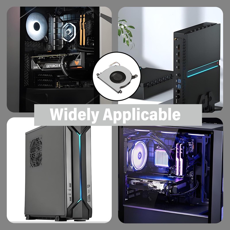 Replacement CPU Fan for NUC8 Series, Computer Host Fan, Low