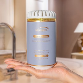 Aloe & Soft Lime Aromatherapy Candle Decorative Candles for Home Scented Candles for Women, Highly Scented Candles Gifts for Women Candle Decor Decorations 14.5 oz. 80 Hours Burn time