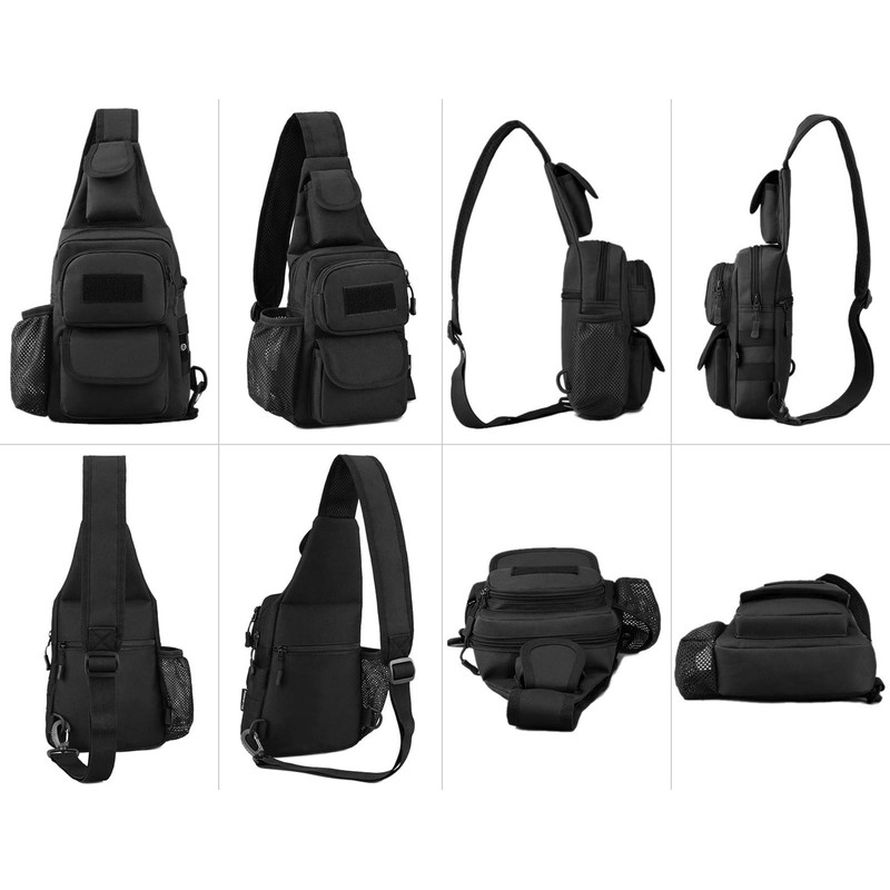 Tactical Chest Bag Military Shoulder Bag Molle Shoulder Bag for