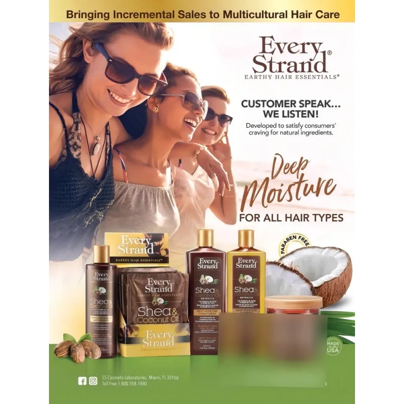 Shampoo Every Strand - Karité Y Aceite De Coco 399ml