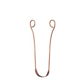 Isabella's Clearly COPPER Limpiador y raspador de lengua ayurvédico | Cobre 100% puro de alta resistencia, construido para durar, sin BPA | Cuidado bucal natural y remedio para el mal aliento.