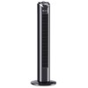 Comfort Zone Tower Fan for Bedroom, 32 inch, 3 Speeds,