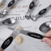 Magnetic Measuring Spoons Set of 8 Stainless Steel Stackable Dual