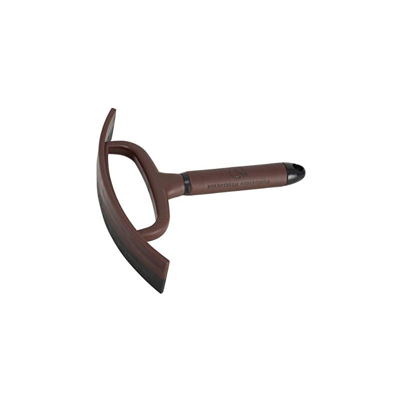 COLDSTREAM Faux Leather Sweat Scraper Brown/Black - 21cm…