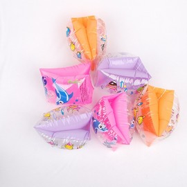 Children's Cartoon Inflatable Arm Float Swimming Sleeves Water Toy One Size / Random Color 10ea