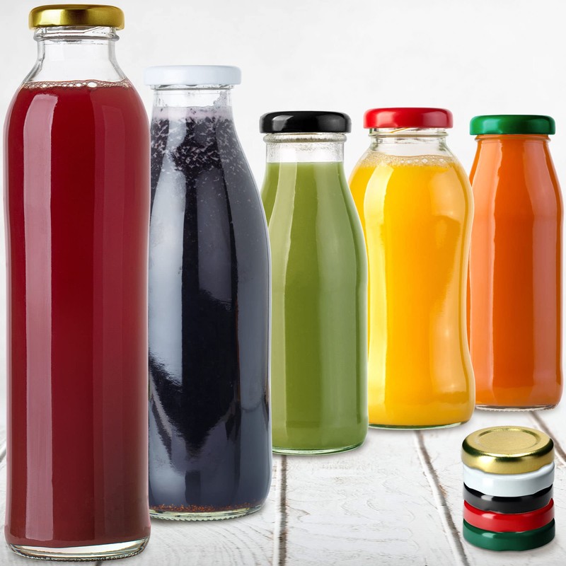 KADAX Schraubdeckel für Gläser, Twist-Off-Deckel aus Metall fi 33mm, Ersatzdeckel