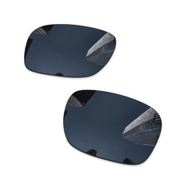 Combine8 Ploarized Replacement Lenses for Oakley Holbrook Metal OO4123 Sunglasses - Black
