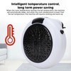 Space Heater Mini White with Remote Control Wall Mounted Air