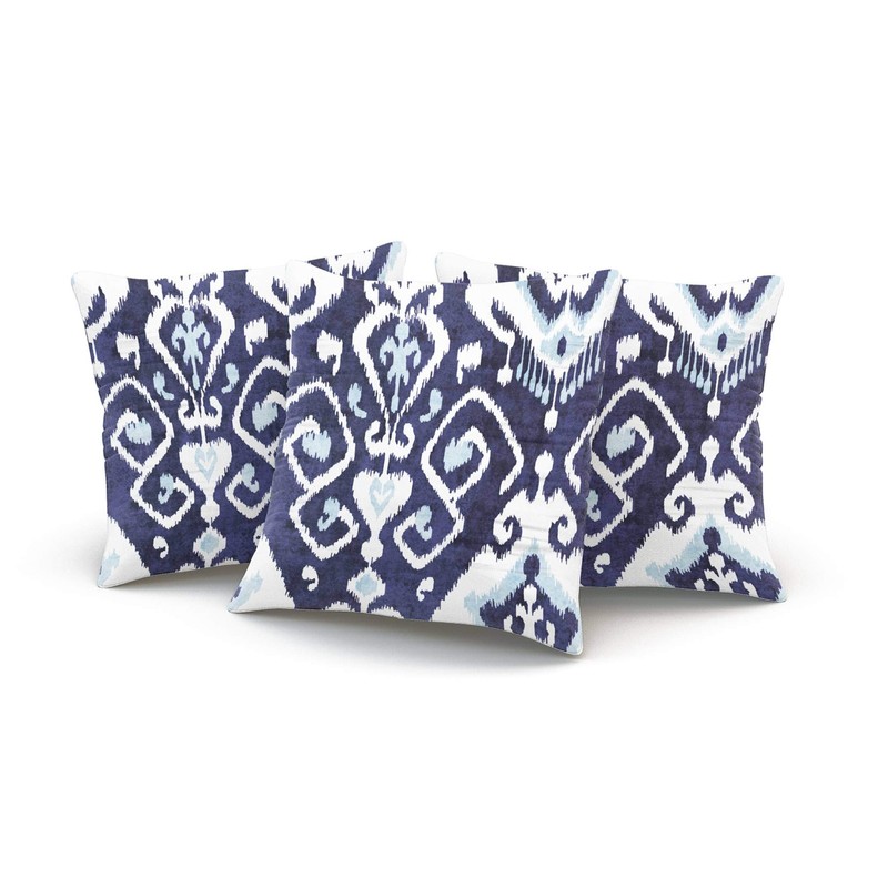 ONGING Decorative Throw Pillow Case Modern Chic Decorative Blue and