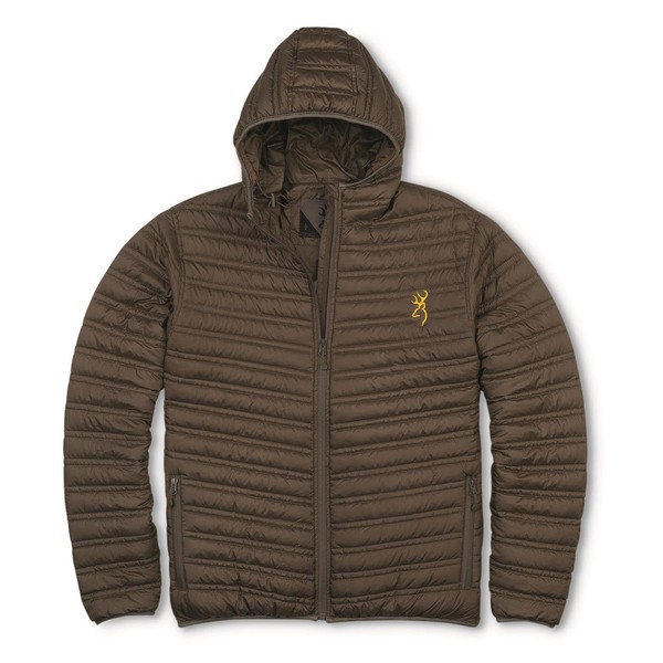 Browning 3043089804: Jacket, Packable Puffer, Major Brn, XL