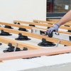 Wiltec Stilt Bearing for Patios, 2700 kg, 140-210 mm, Height-Adjustable