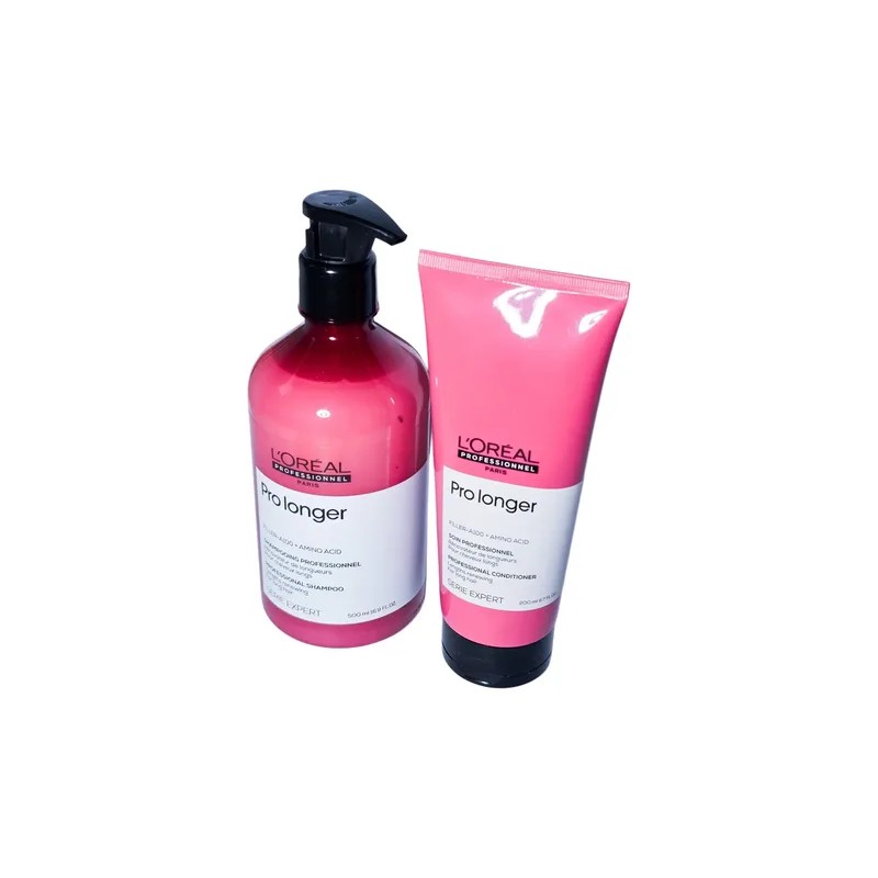 Loreal Duo Shampoo Renovador Pro Longer 500 Acondicionador
