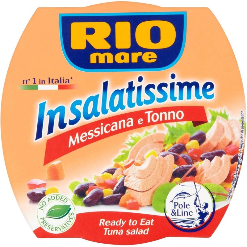 Rio Mare Insalatissime Tuna Salad Mexican Style, 160g