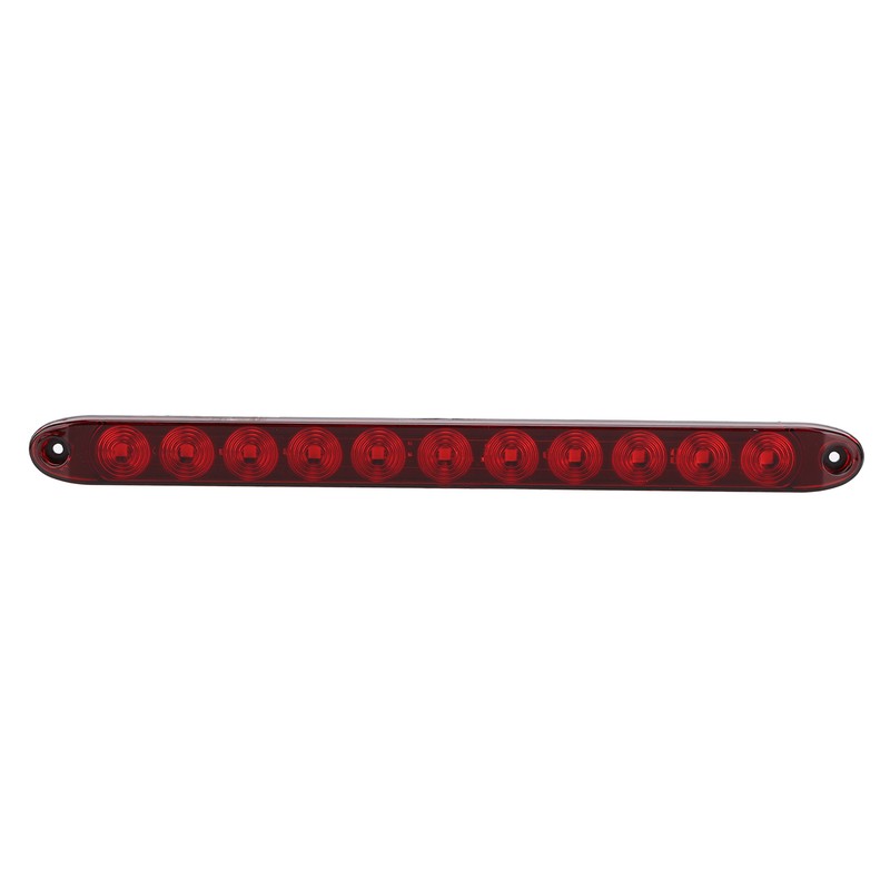 12V 11 LED Brake Turn Tail Light Red Polycarbonate Lens